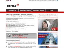 Tablet Screenshot of office49.de